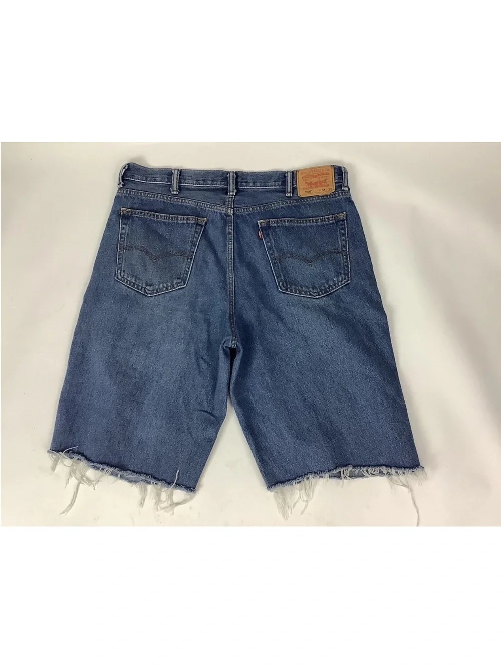 Levi's 560 Men's Sz 38 Cut Off Denim Jorts Shorts 12